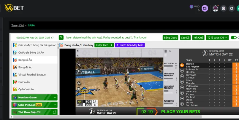 Các môn thể thao ảo nổi bật