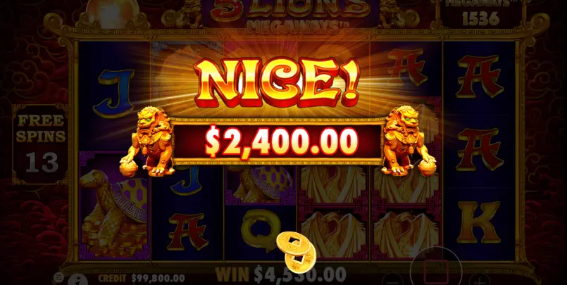 Cách chơi nổ hũ sư tử may mắn