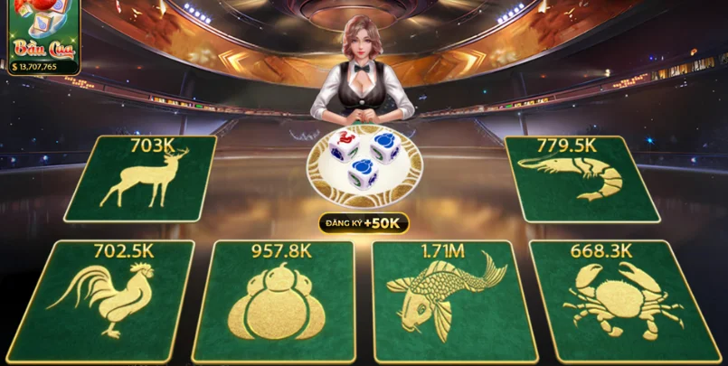 Giới thiệu game bầu cua