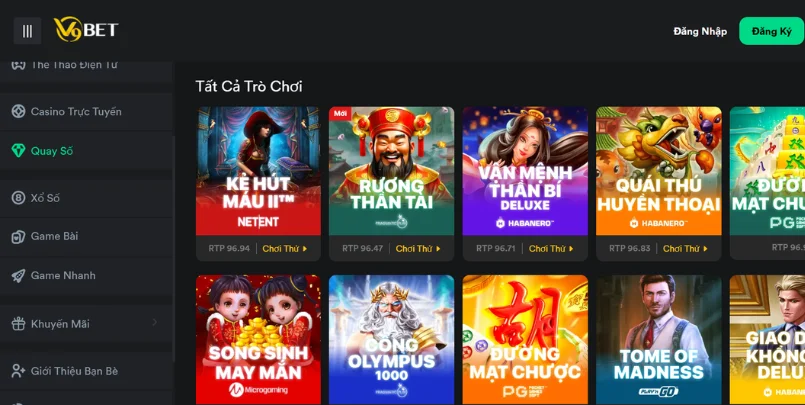 Giới thiệu V9BET Slot game