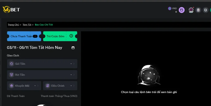 lưu ý khi rút tiền V9BET