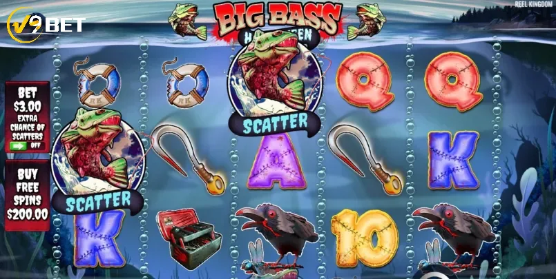 Mẹo chơi nổ hũ Big Bass Halloween trên V9Bet