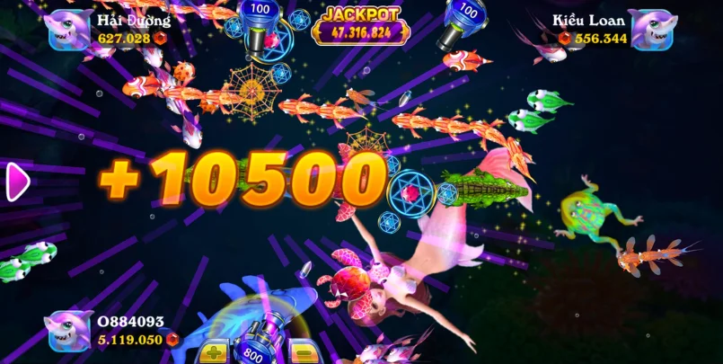 Quy trình chơi bắn cá