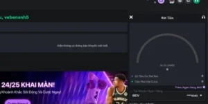 Rút tiền V9BET bảo mật và minh bạch