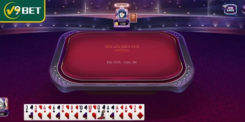Quy trình chơi Tiến Lên Miền Nam V9BET
